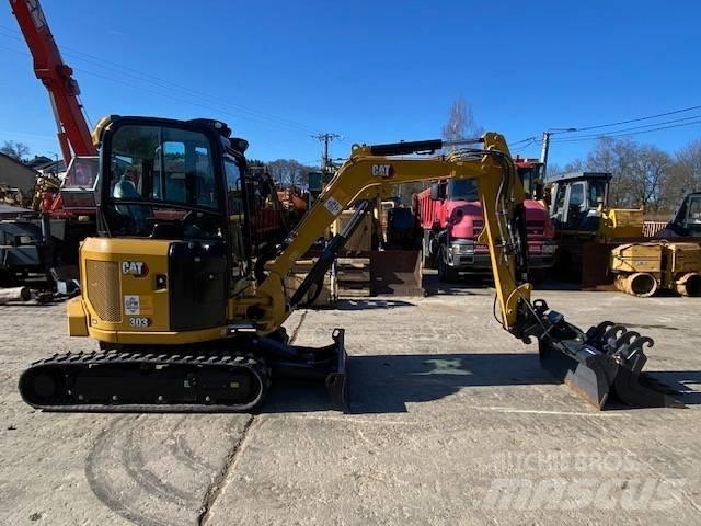 CAT 303 CR Mini ekskavatörler, 7 tona dek