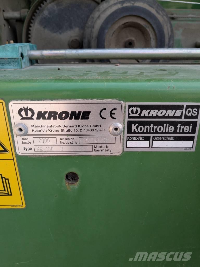 Krone KR 130 Rulo balya makinalari