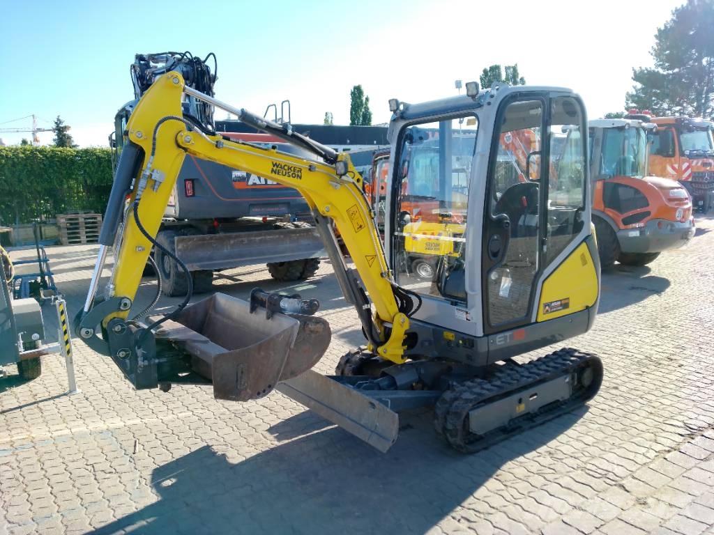Wacker Neuson ET 18 Mini ekskavatörler, 7 tona dek