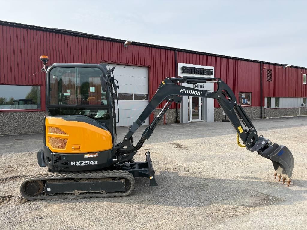 Hyundai HX 25 AZ Mini ekskavatörler, 7 tona dek