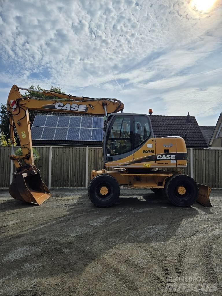 CASE WX 145 Lastik tekerli ekskavatörler