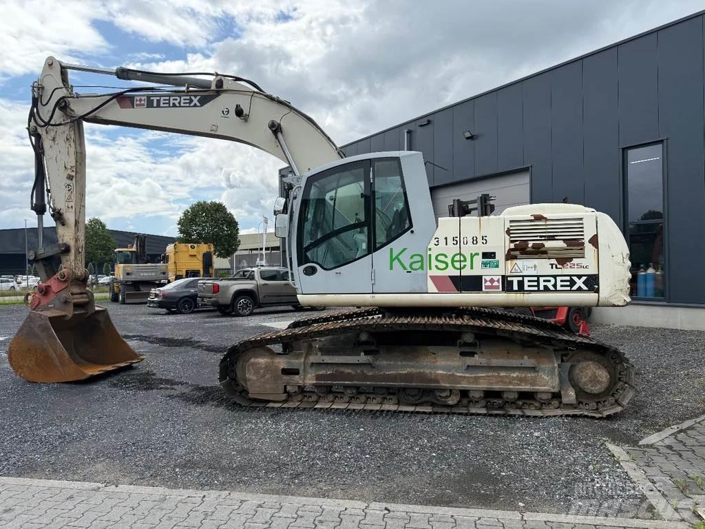 Terex TC225LC Paletli ekskavatörler