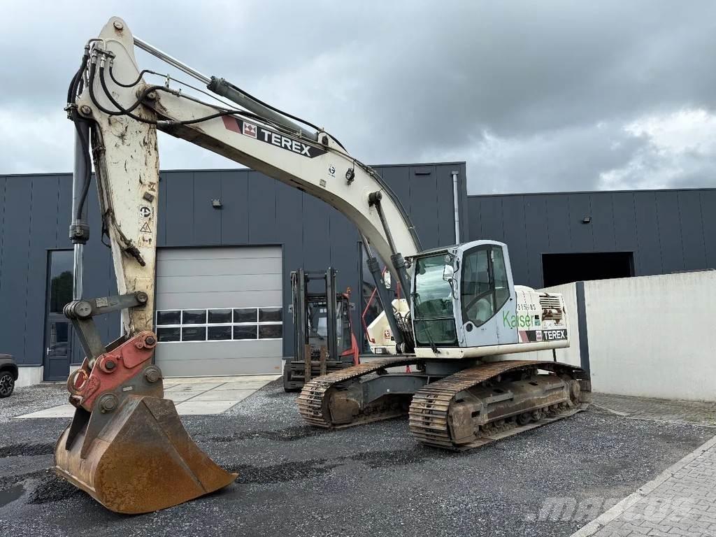 Terex TC225LC Paletli ekskavatörler