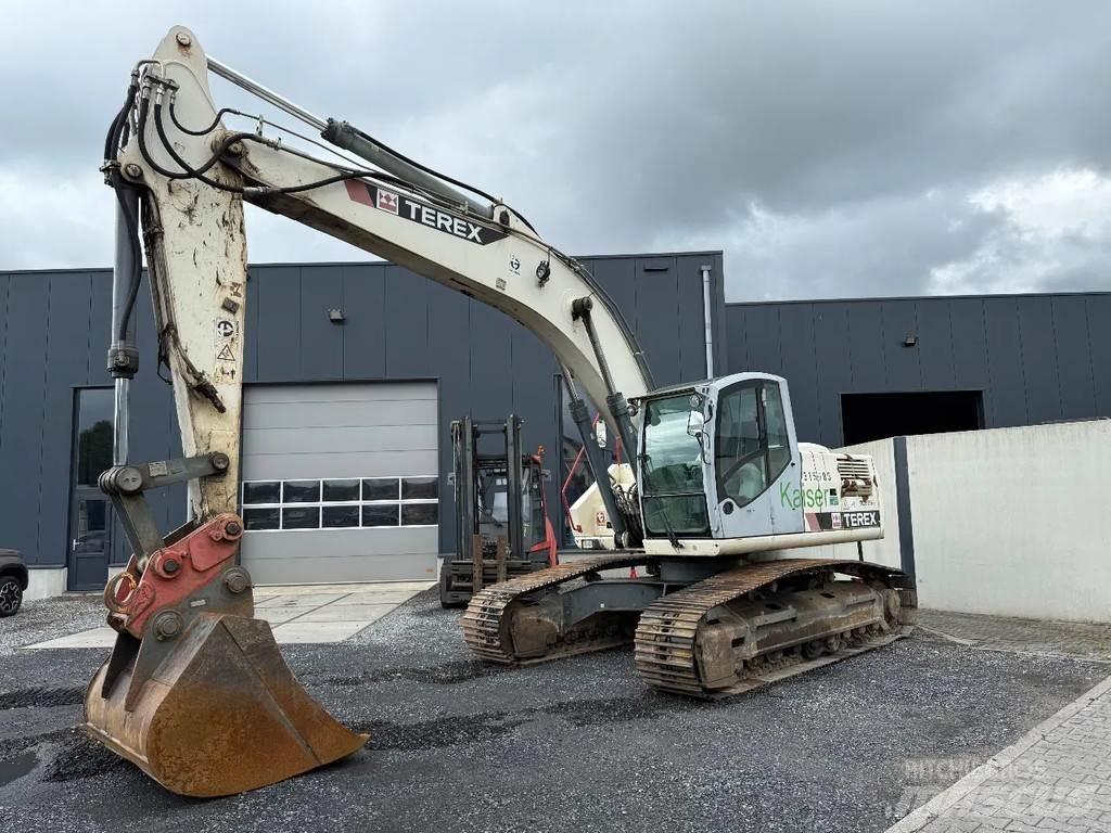 Terex TC225LC Paletli ekskavatörler