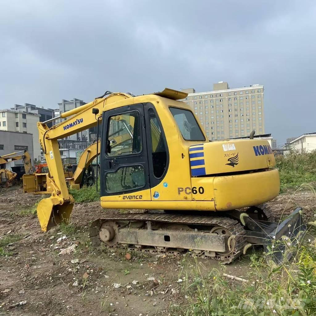 Komatsu PC 60-7 Mini ekskavatörler, 7 tona dek