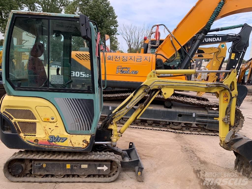 Yanmar SV 17 Mini ekskavatörler, 7 tona dek