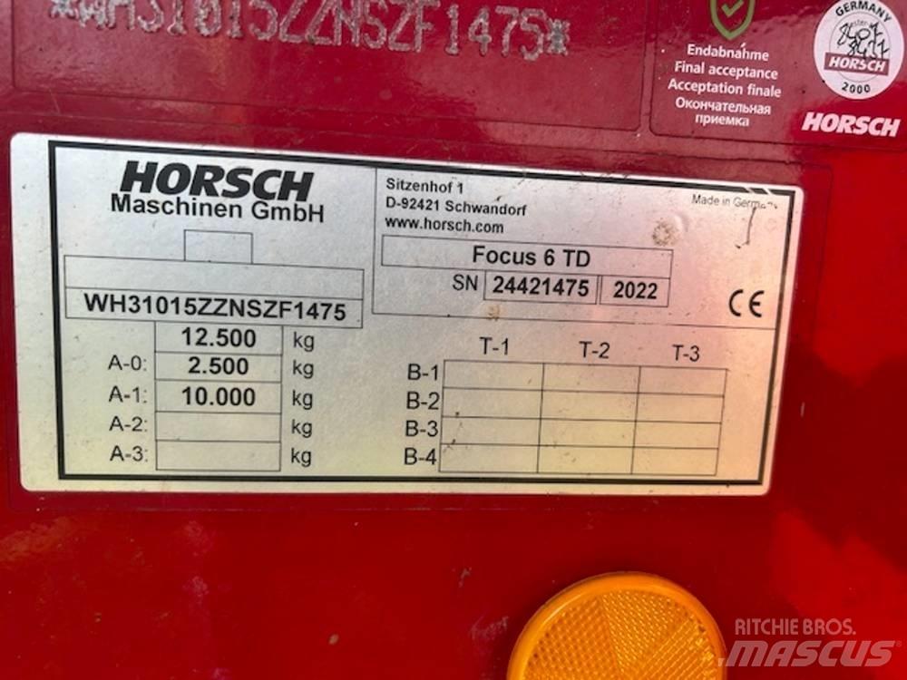 Horsch Focus 6 TD Kombine hububat mibzerleri