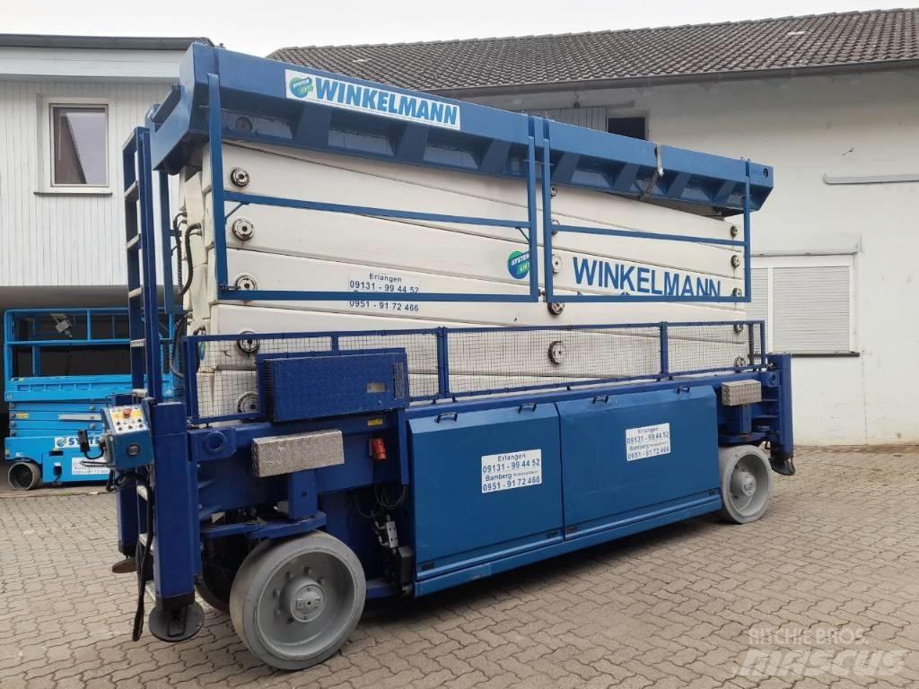 HAB S 280-12 E 4 WD Makasli platformlar