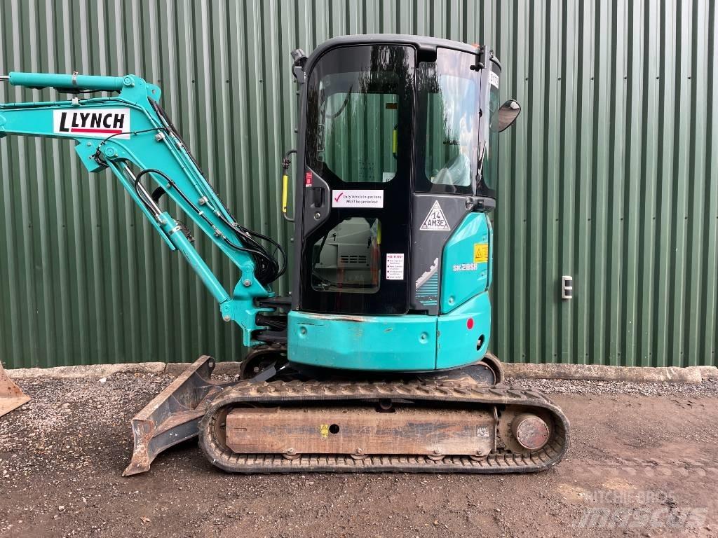 Kobelco SK 28 SR Mini ekskavatörler, 7 tona dek