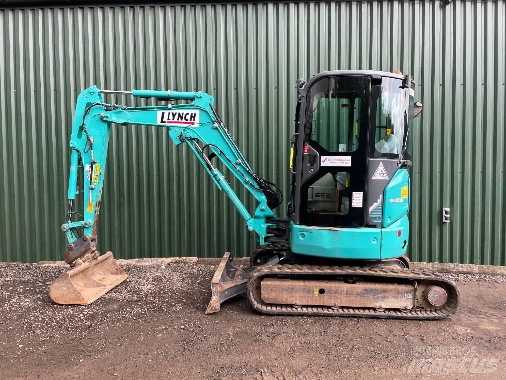 Kobelco SK 28 SR Mini ekskavatörler, 7 tona dek