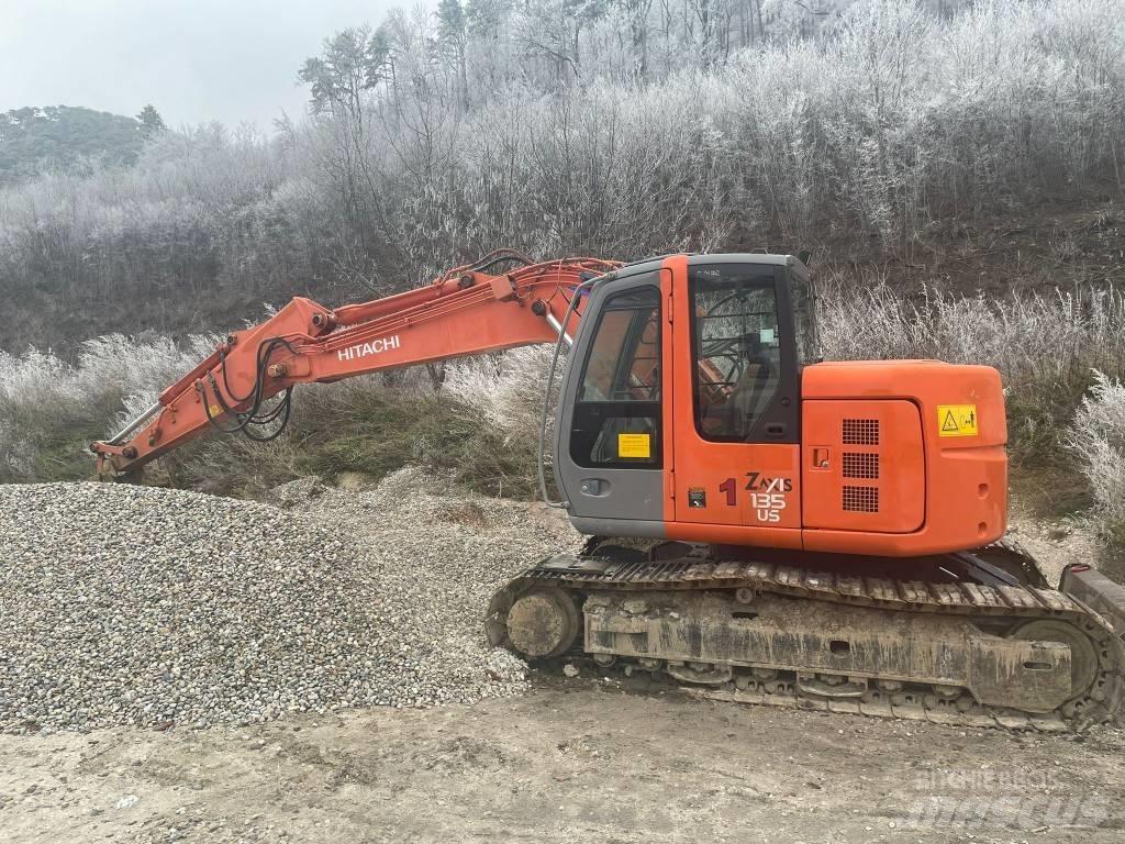 Hitachi ZX 135 US Paletli ekskavatörler