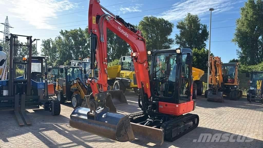 Kubota KX037-4 Mini ekskavatörler, 7 tona dek