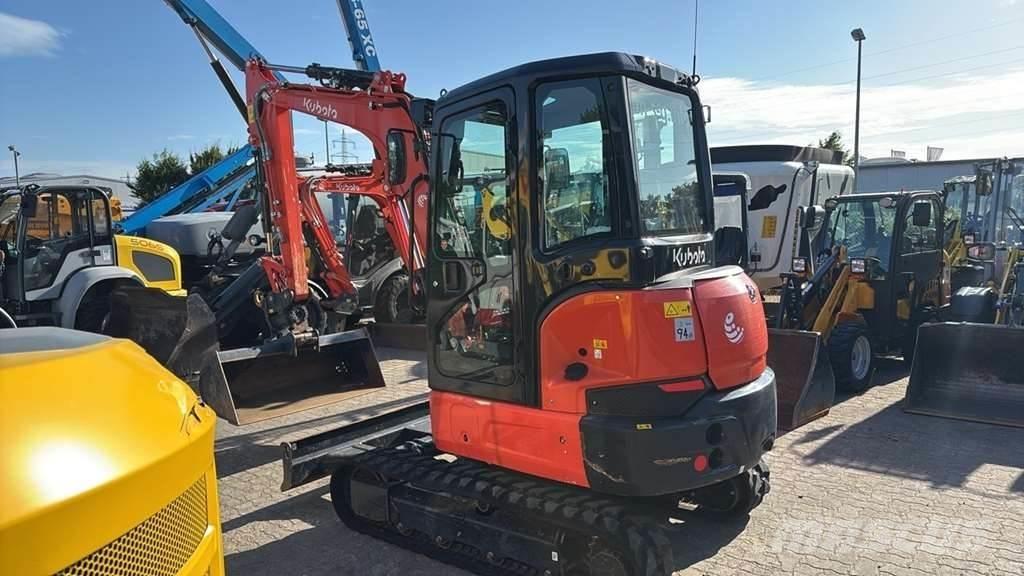 Kubota KX037-4 Mini ekskavatörler, 7 tona dek