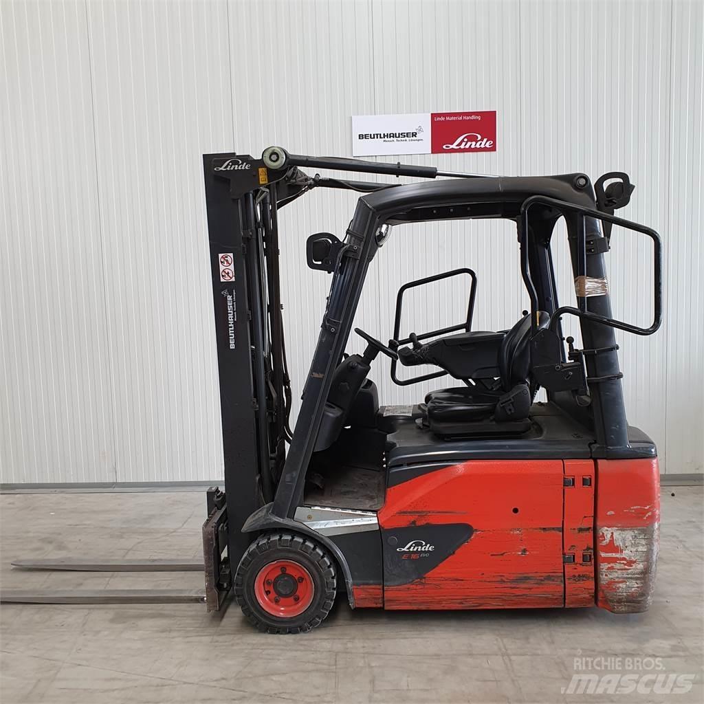 Linde E16L Elektrikli forkliftler