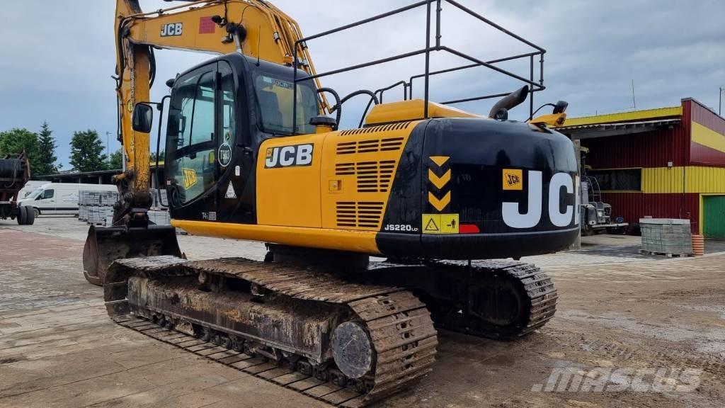 JCB JS 220 LC Paletli ekskavatörler