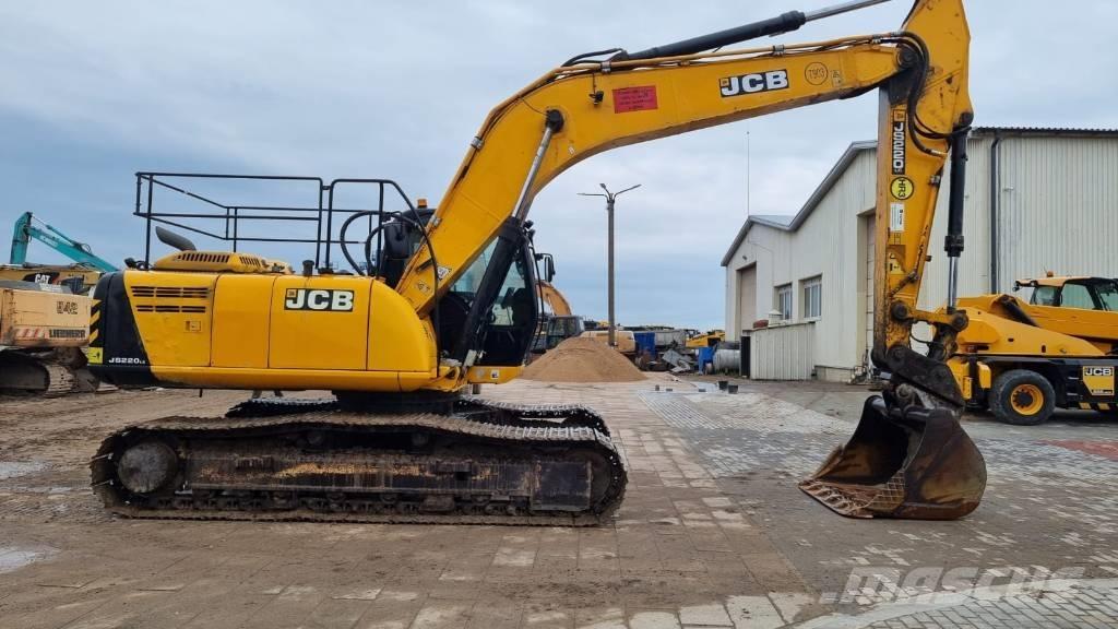 JCB JS 220 LC Paletli ekskavatörler