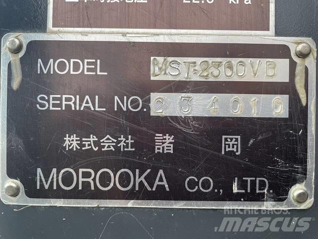 Morooka MST-2300VD Paletli damperler
