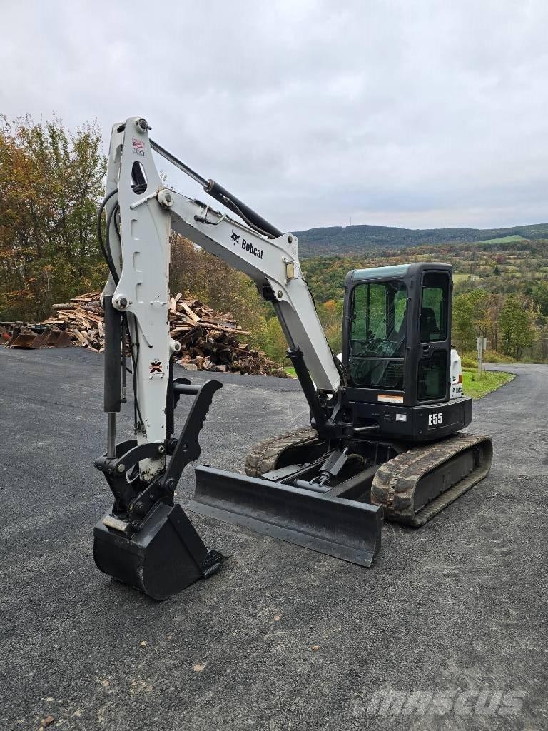 Bobcat E55 Mini ekskavatörler, 7 tona dek