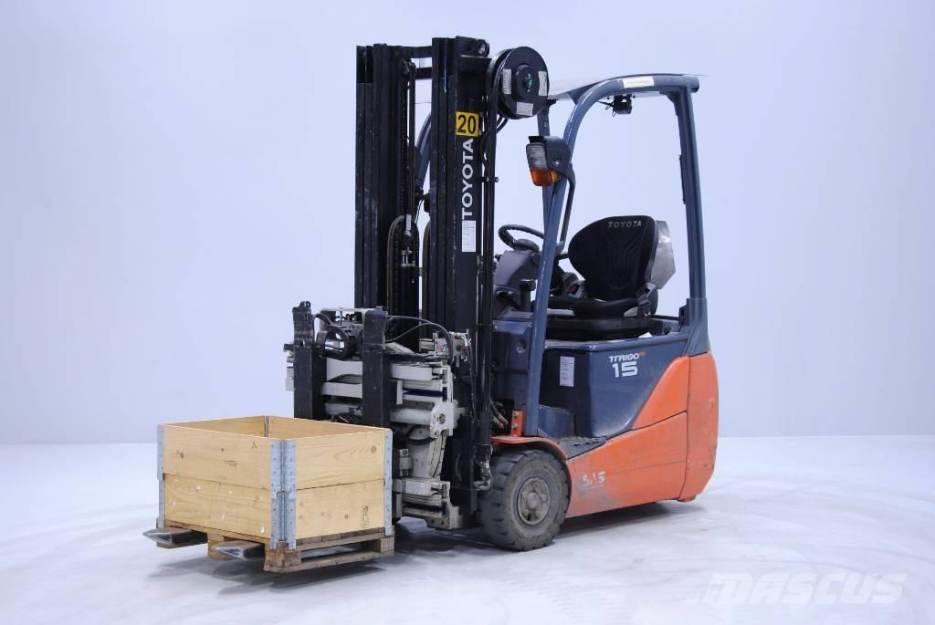 Toyota 8FBET15 Elektrikli forkliftler