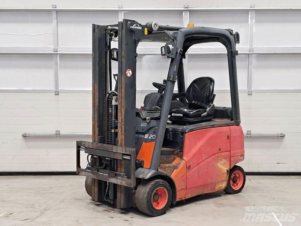Linde E20PH-01 Elektrikli forkliftler