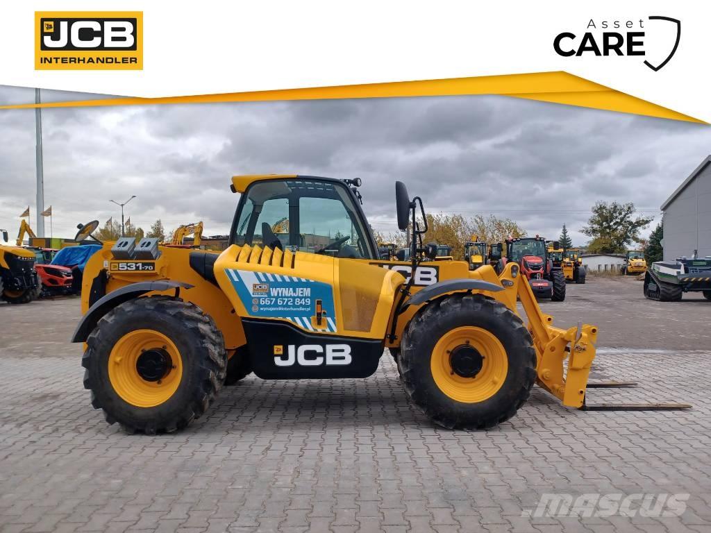 JCB 531-70 Teleskopik yükleyiciler