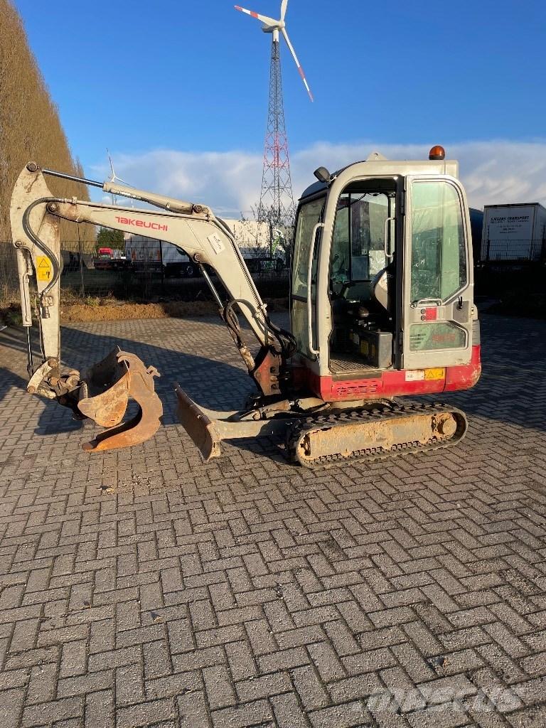 Takeuchi TB 219 Mini ekskavatörler, 7 tona dek