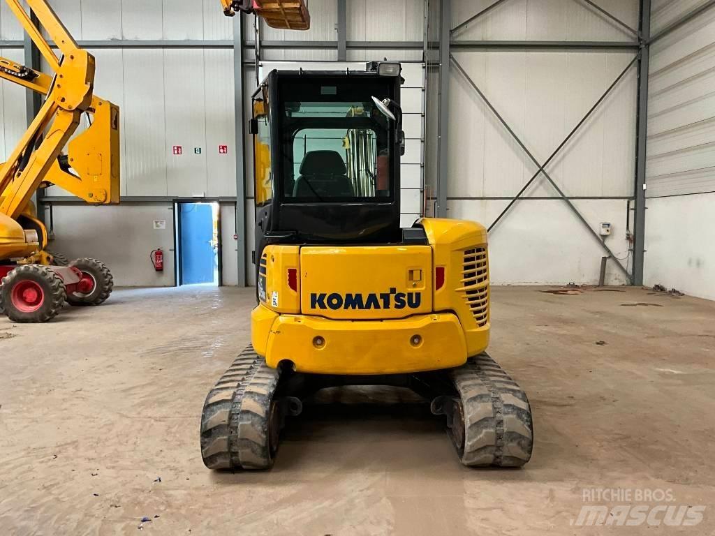 Komatsu PC 55 MR Mini ekskavatörler, 7 tona dek