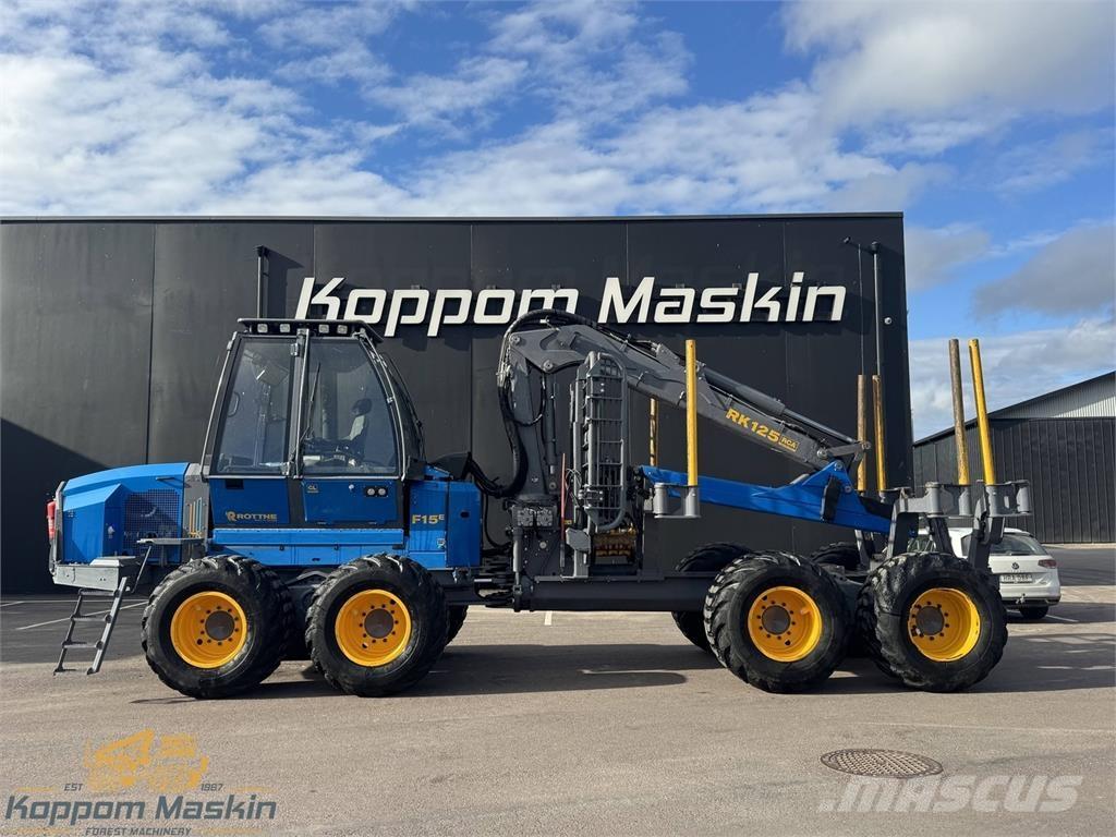 Rottne F15E Tomruk yükleyici traktörler