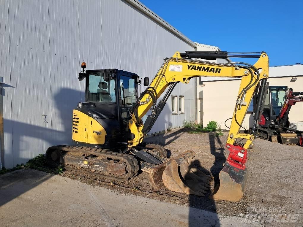 Yanmar VIO50-6A Mini ekskavatörler, 7 tona dek
