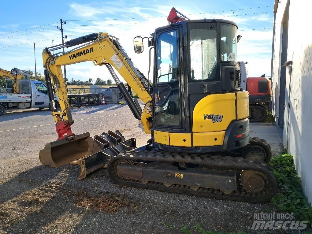 Yanmar VIO50-6A Mini ekskavatörler, 7 tona dek