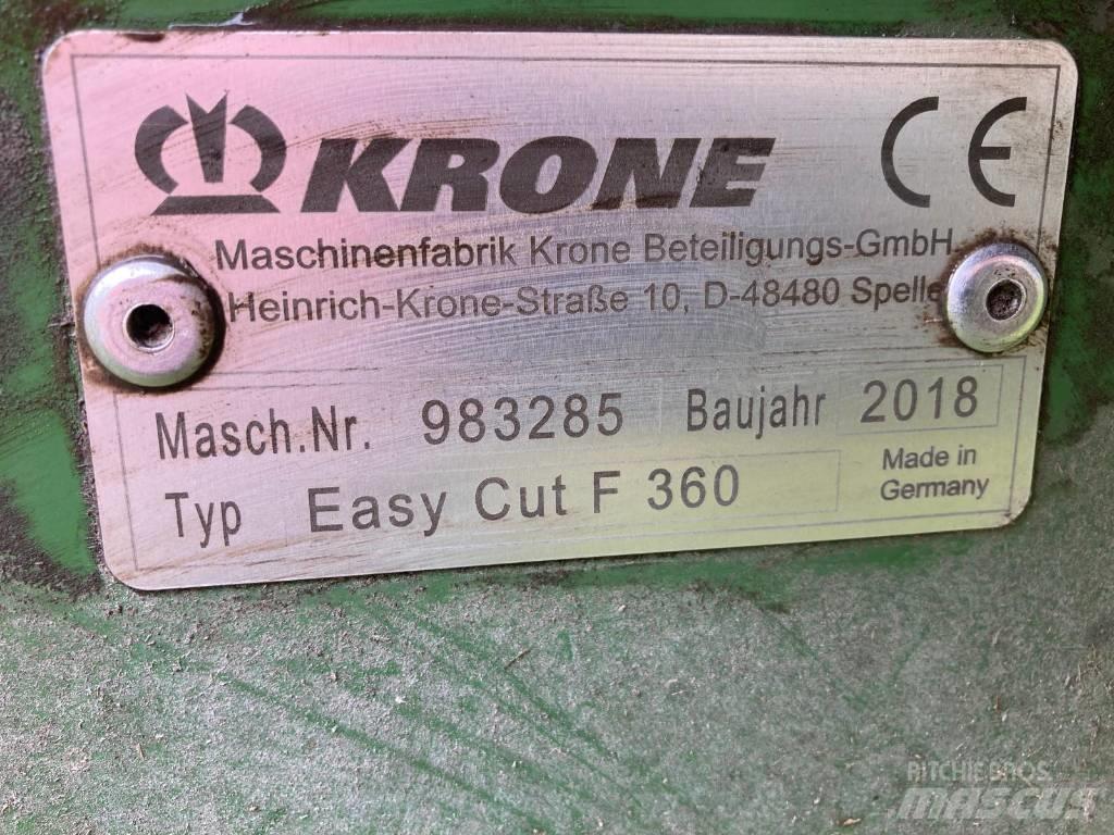 Krone Easy Cut F 360 Çayir biçme makinalari