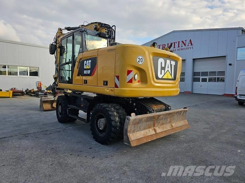 CAT M 318 F Lastik tekerli ekskavatörler