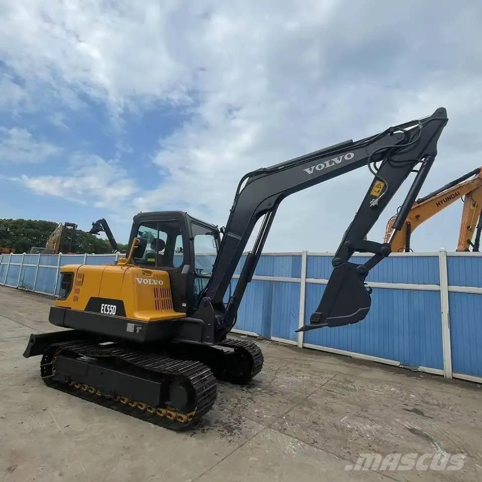 Volvo EC55D Mini ekskavatörler, 7 tona dek