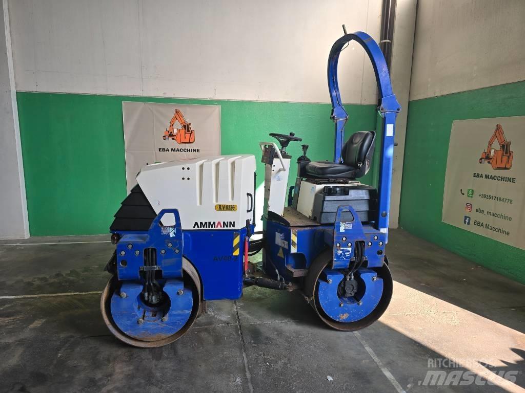 Ammann AV 40 Çift tamburlu silindirler