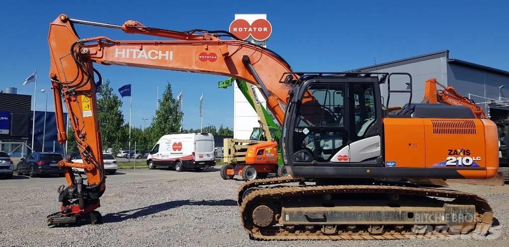 Hitachi ZX 210 LC-6 Paletli ekskavatörler