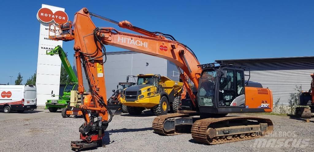 Hitachi ZX 210 LC-6 Paletli ekskavatörler