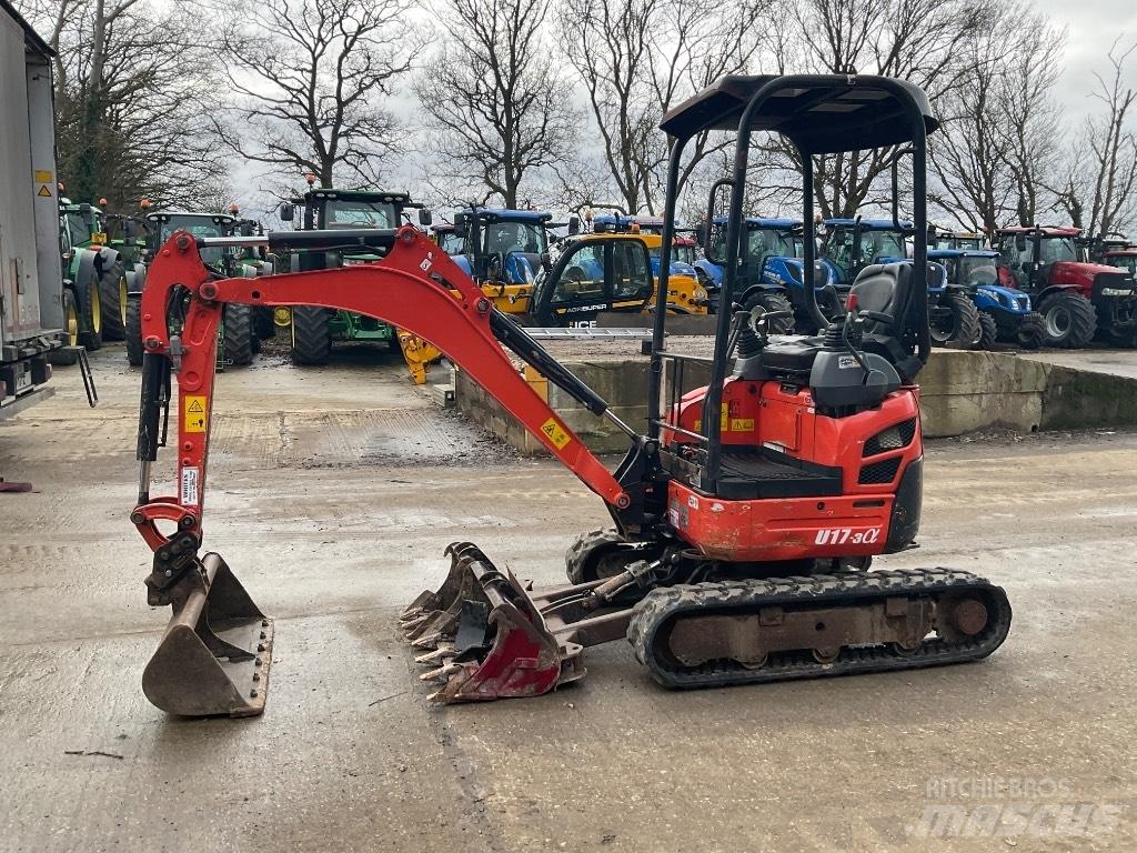 Kubota U 17-3 Mini ekskavatörler, 7 tona dek