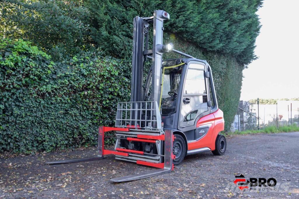 Linde H35D-01 1202 Dizel forkliftler