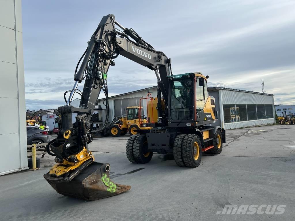 Volvo EWR150E Lastik tekerli ekskavatörler