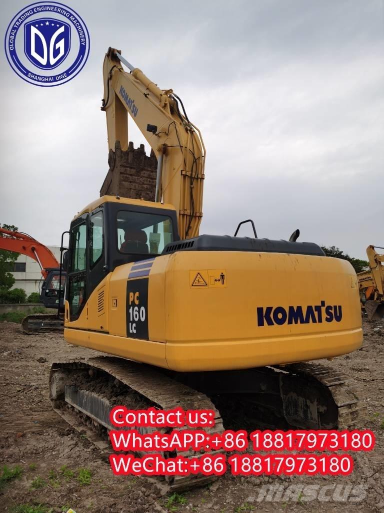 Komatsu PC 160-7 Paletli ekskavatörler