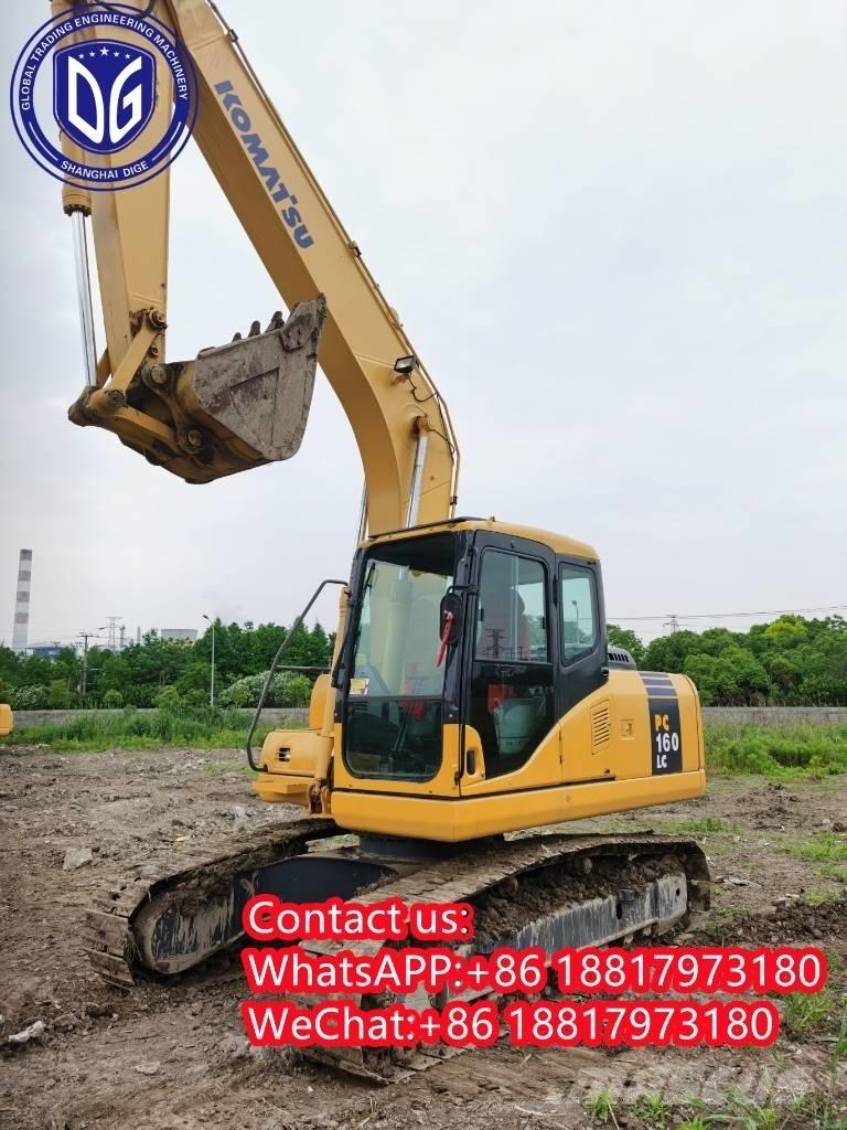 Komatsu PC 160-7 Paletli ekskavatörler