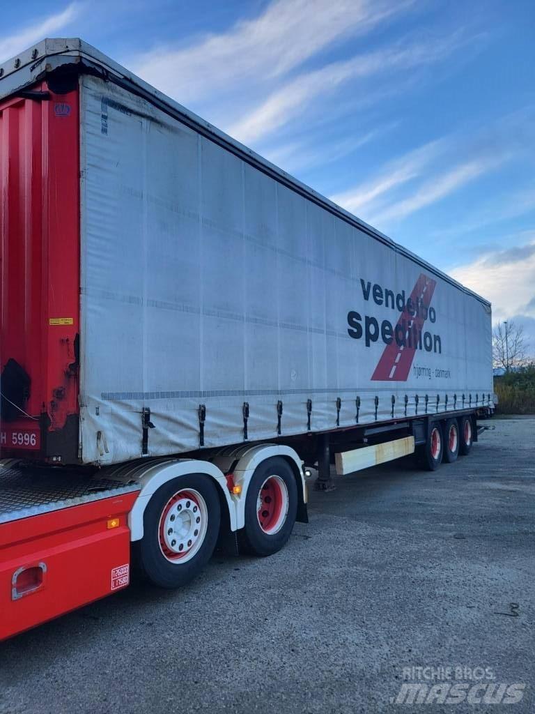 Krone SDP 27 Perdeli yari çekiciler