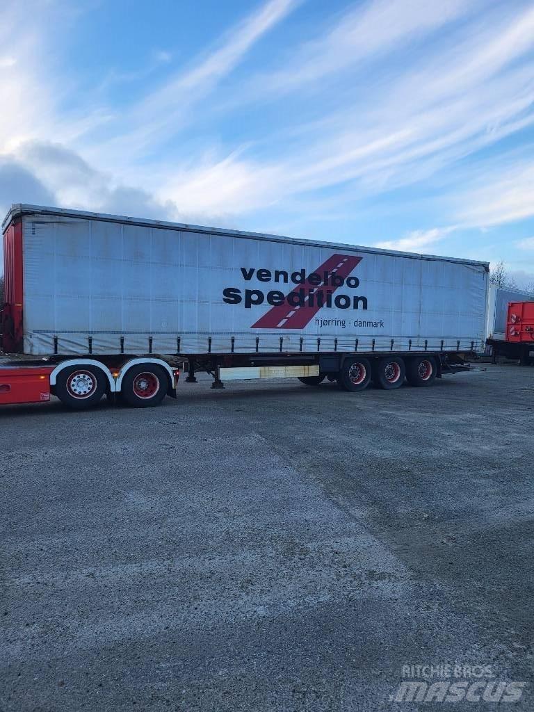 Krone SDP 27 Perdeli yari çekiciler