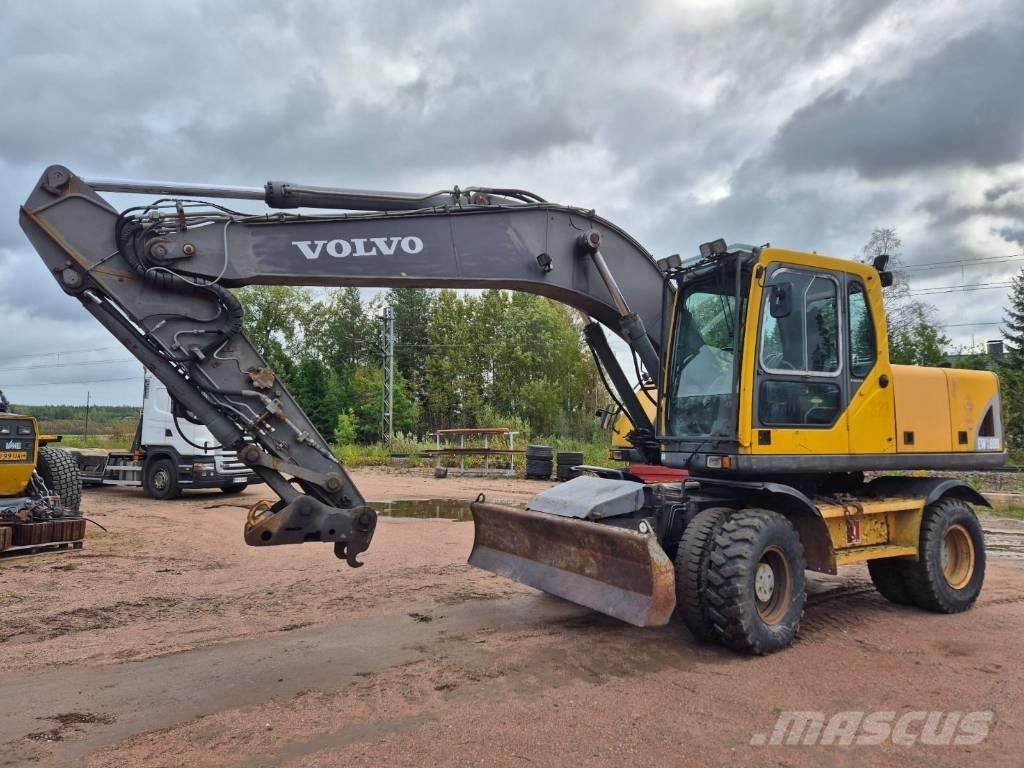 Volvo EW 180 B Lastik tekerli ekskavatörler