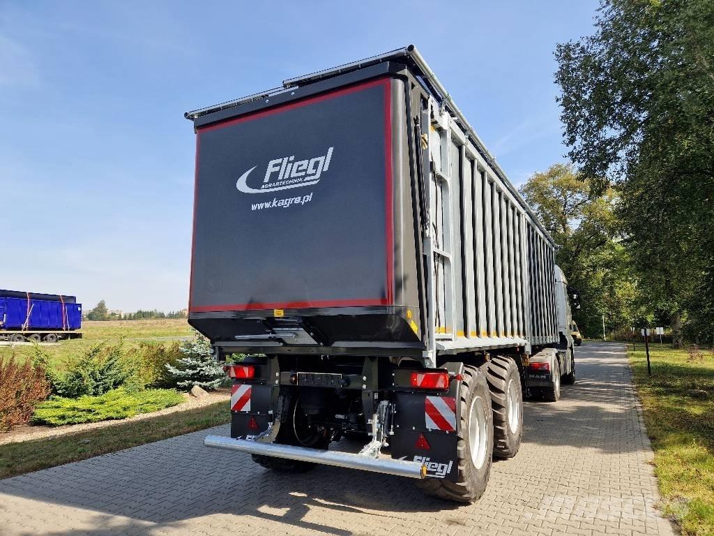 Fliegl ASS 298 Kayar zemin yarı römorklar