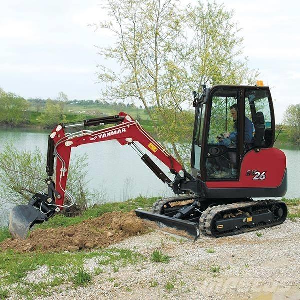 Yanmar SV 26 Mini ekskavatörler, 7 tona dek