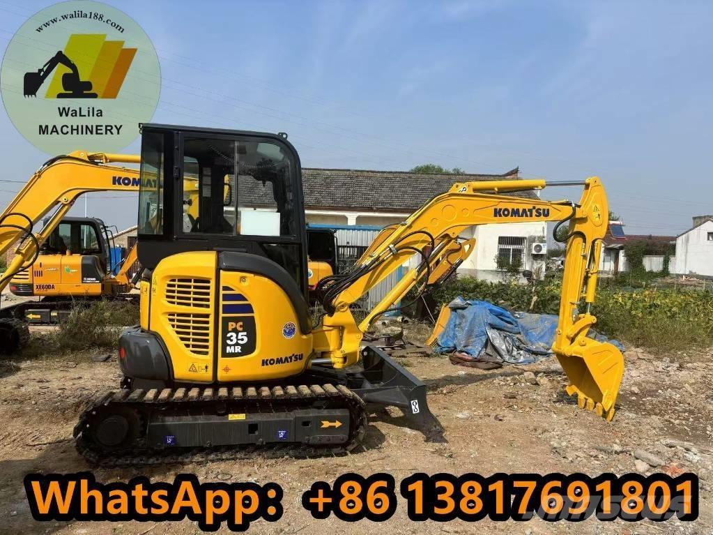 Komatsu PC 35 MR-2 Mini ekskavatörler, 7 tona dek