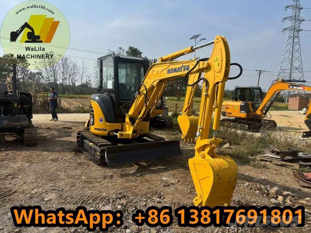 Komatsu PC 35 MR-2 Mini ekskavatörler, 7 tona dek