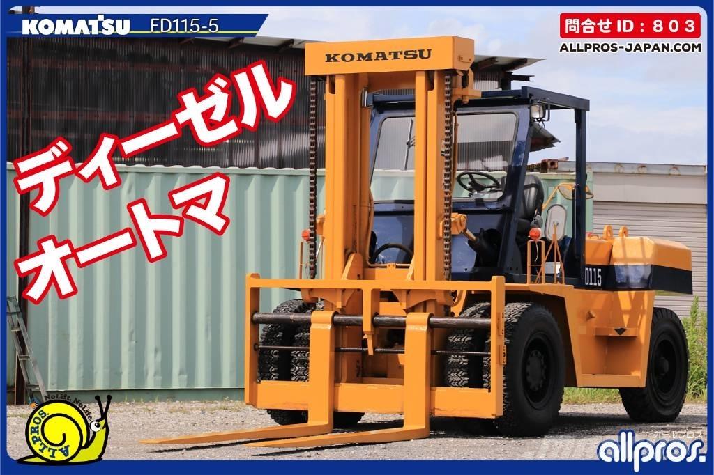  コマツ FD115-5 Dizel forkliftler