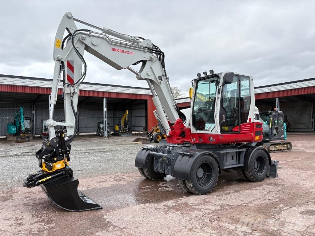 Takeuchi TB395W Lastik tekerli ekskavatörler